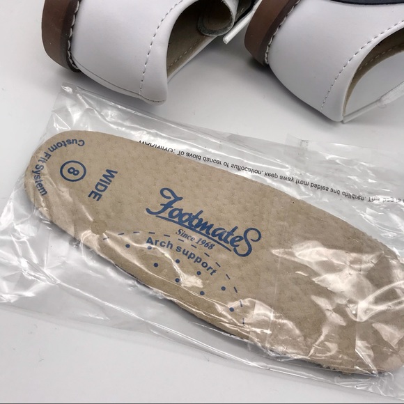 Footmates Saddle Shoes in Navy Blue/White Size 8 - Picture 8 of 8